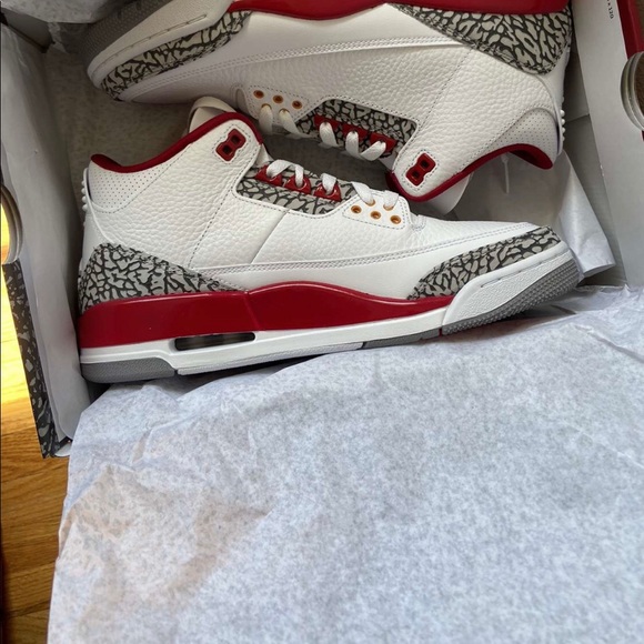 Jordan cardinal 3s - Picture 4 of 5